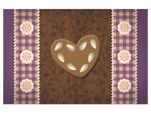 Fußmatte als schöne Weihnachtsdeko - Leb