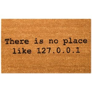 Fussmatte there is no place like