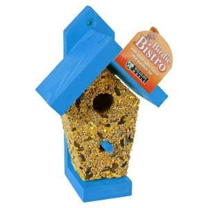 Futterhaus "Birdie Bistro", blau