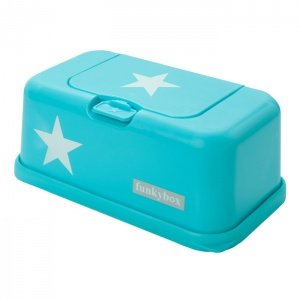 funkybox Feuchttuchbox Türkis/Stern