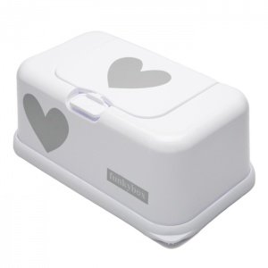 funkybox Feuchttuchbox Weiß/Herz