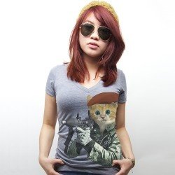 G.I. Kätzchen Frauen T-Shirt