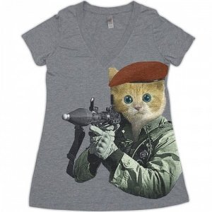 G.I. Kätzchen Frauen T-Shirt - Smal