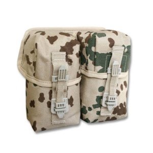 G36 Magazintasche Doppel tropentarn