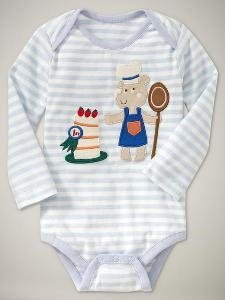 GAP Baby Boy Body Langarm 100% Bio Baumw