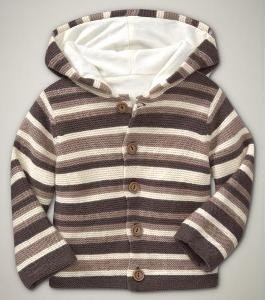 GAP Baby Jungen Strick Jacke Streifen
