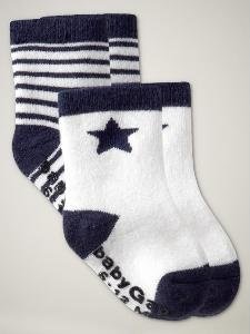 GAP Baby Socken Blau 2er Pack