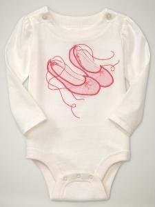 GAP Body Langarm Ballett Creme