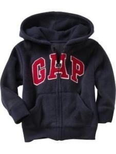 GAP Fleece Logo Jacke Blau