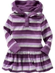 GAP Nikki Kleid Streifen Lila