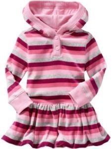 GAP Nikki Kleid Streifen Pink