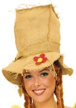 Gärtnerin-Hut mit Blume