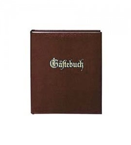 Gästebuch Klassik, braun