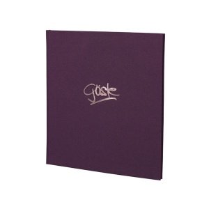 Gästebuch Miami, aubergine