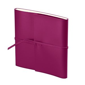 Gästebuch Romano Quadrato, fuchsia
