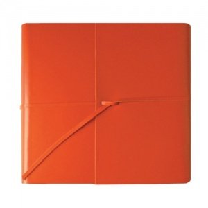 Gästebuch Romano Quadrato, orange