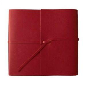 Gästebuch Romano Quadrato, rot