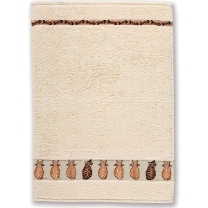 Gästehandtuch "Cats in Waiting"