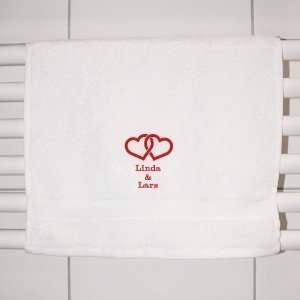 Gästetuch mit Bestickung