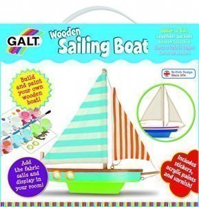 Segelboot aus Holz Kinder-Bastelsets