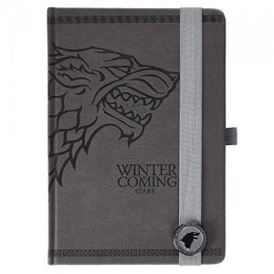 Game of Thrones SR71896 Schattenwolf Notizbuch, Tagebuch Heft, A5