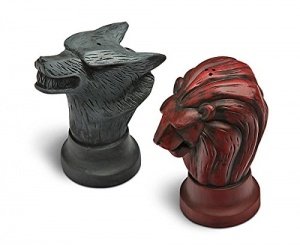 Game of Thrones Stark und Lannister Karte Marker Salz- und Pfefferstreuer