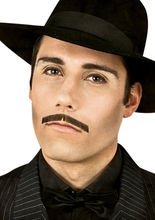 Gangster Bart schwarz