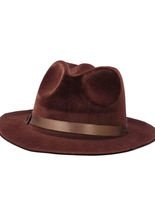 Gangster-Hut Mafia braun