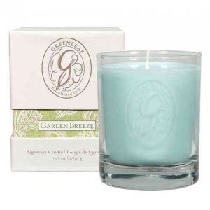 -Garden Breeze- Box Jar Candle, Greenlea