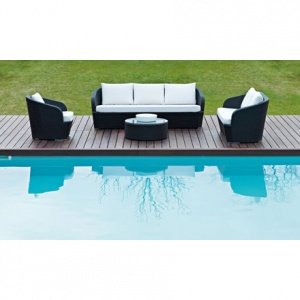 Gardenia Gartenbank mit Rückenlehne