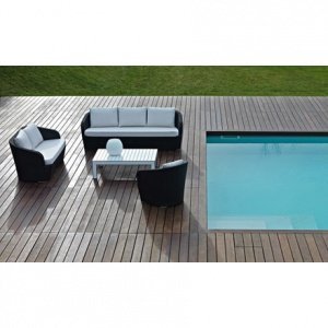 Gardenia Gartenbank mit Rückenlehne