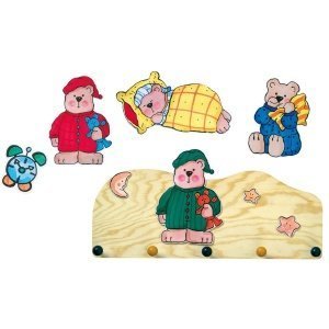 Garderobe - Bär im Schlafanzug von Merte