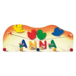 Garderobe - Vögel auf der Leine von Mert