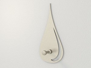 Garderobe aus Edelstahl - Edelstahlhaken