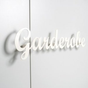 Garderobe cremeweiss