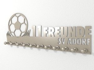 Garderobe für den Fußballverein in Edels
