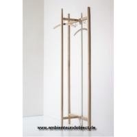 Garderobe hang-on aus Esche massiv 40003