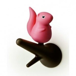 Garderobenhaken Eichhörnchen 2er-Set bra