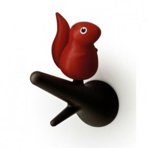 Garderobenhaken Eichhörnchen 2er-Set bra