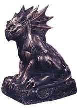 Gargoyle Halloween Deko bronze 30,5cm