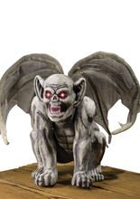 Gargoyle mit Leuchtaugen Halloween Deko 
