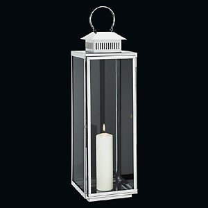 Garten-Laterne ´Torre´ aus Edelstahl und