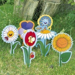 Gartenblumen-Stecker