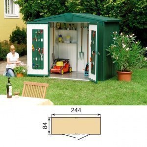 Gartenhaus Europa dunkelgrün