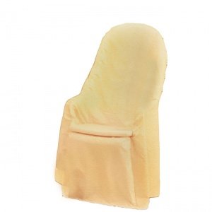 Gartenstuhl-Husse hoch, champagner