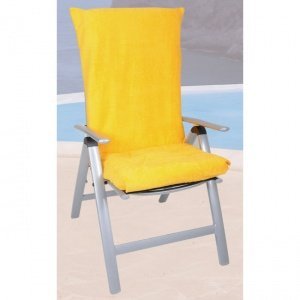 Gartenstuhlüberzug, gelb