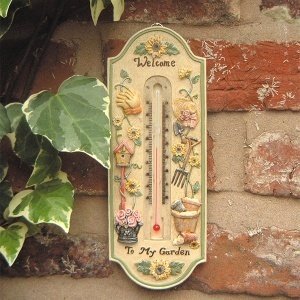 Gartenthermometer "Welcome To My Garden"