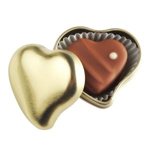 Gastgeschenk Herzdöschen inklusive Prali