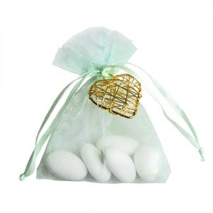 Gastgeschenk Hochzeit Juno, mint-gold