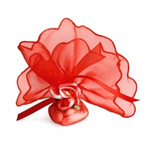 Gastgeschenk Hochzeit Persephone, rot